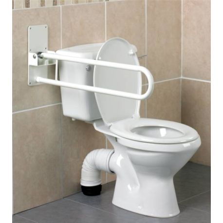 Barre d'appui WC relevable Devon Homecraft