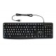 Clavier confort visuel pour ordinateur