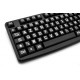 Clavier confort visuel pour ordinateur